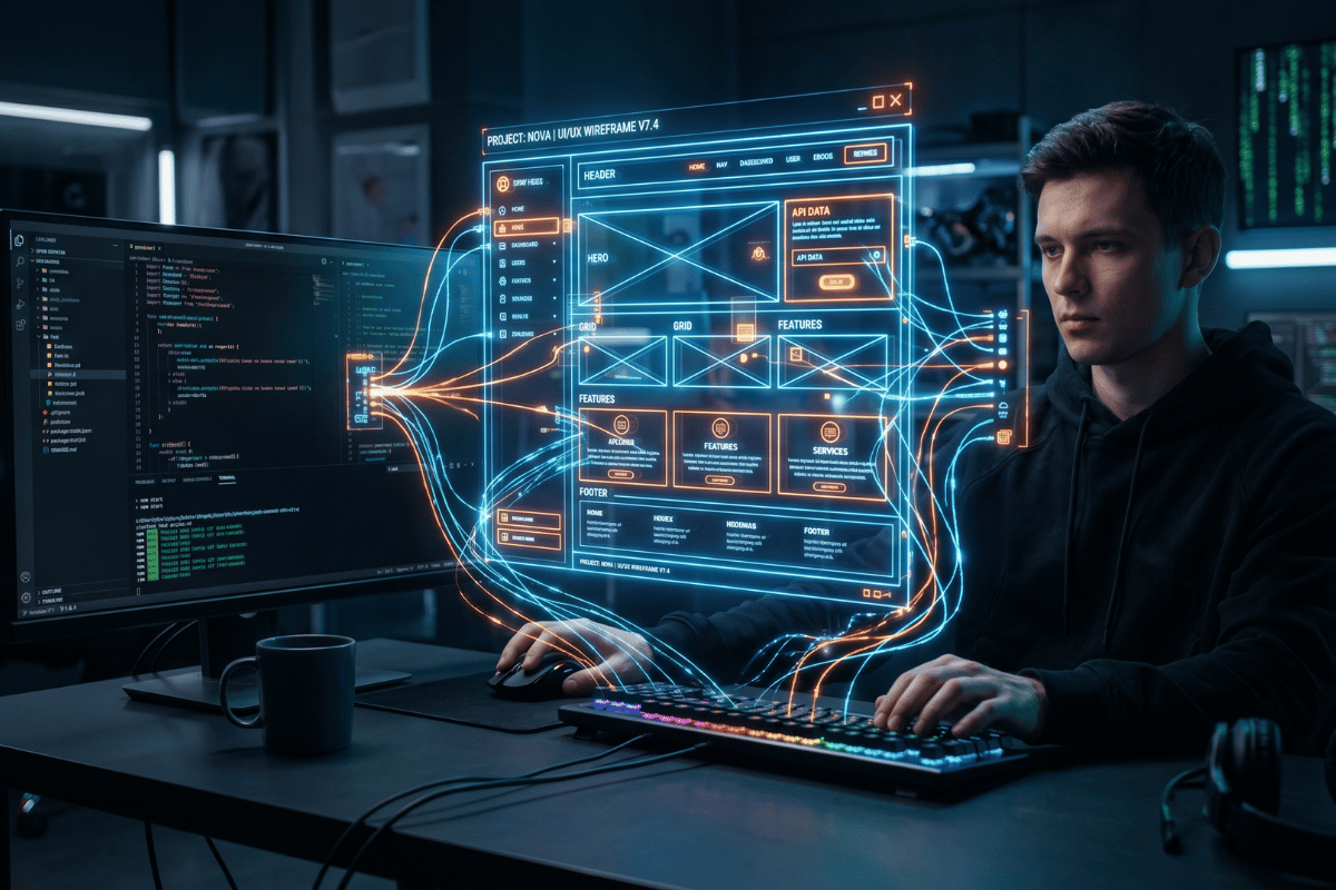 Zautomatyzowany interfejs SoftCode-AI